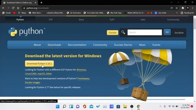How To Download Python 3.10. On Windows 11 || How To Download Python Latest Version -CoREdcoder смотреть онлайн