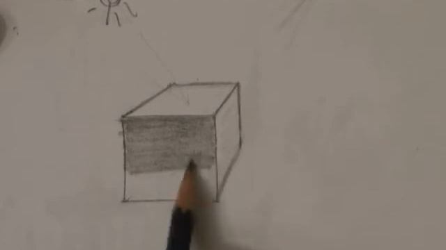 Рисуем куб в перспективе. Уроки рисования карандашом для начинающих смотреть онлайн