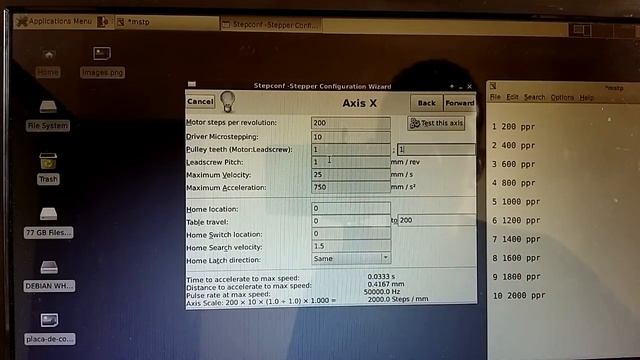 set up stepconf wizard linux cnc emc2 смотреть онлайн