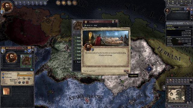 Crusader Kings II / Warhammer / Kraka Drak / #01 / The Frozen North! смотреть онлайн