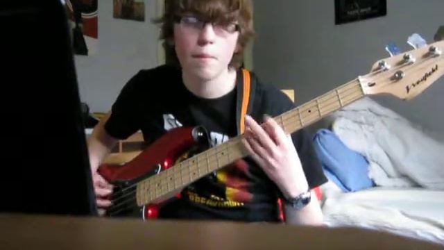 My Chemical Romance- Famous Last Words Bass Cover смотреть онлайн