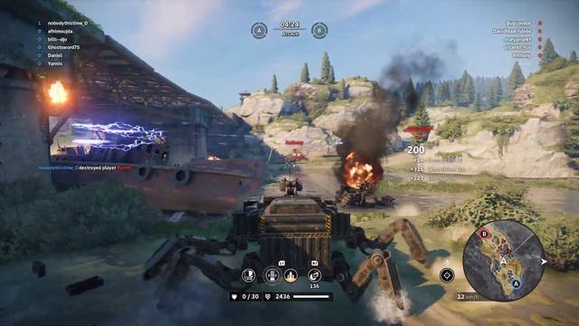 Easy High PS Resource Victory 6v6 - Crossout смотреть онлайн