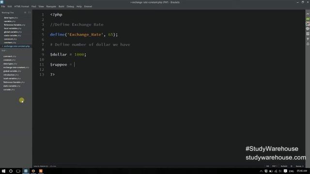 011 Constant in PHP : Example Program - Hindi смотреть онлайн