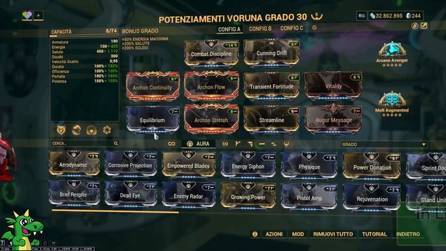 WARFRAME - Voruna Build - Farm - Gameplay ITA смотреть онлайн