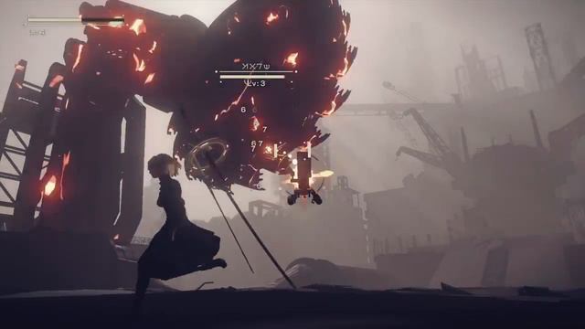 Nier Automata 2b gameplay смотреть онлайн