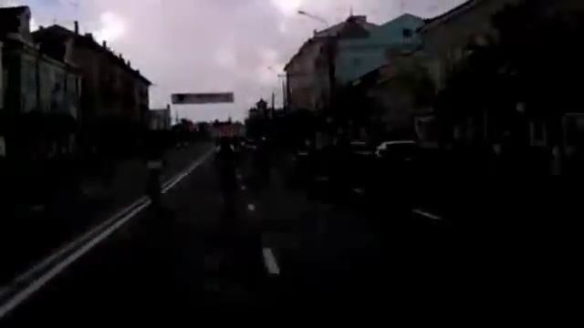 Фрагмент велопробега #9мая 2012 года #Тула смотреть онлайн