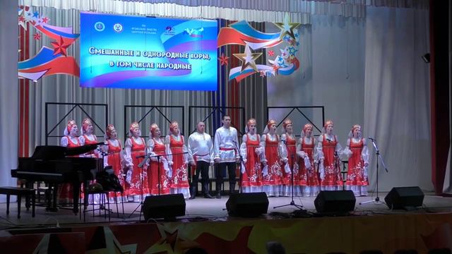 Народный ансамбль песни и танца "Рябинушка" песня "Как вставало утро раннее" смотреть онлайн