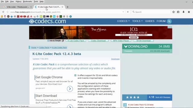 Download K-Lite Codec Pack 12.4.2 For Free [simple] New 2016 смотреть онлайн