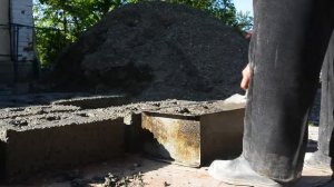Бетонные блоки своими руками с помощью перфоратора
