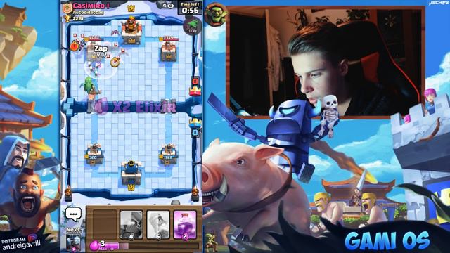 JUCAM CONTRA UNUI LEVEL 9 SI FACEM CLAN PENTRU ABONATI - CLASH ROYALE смотреть онлайн
