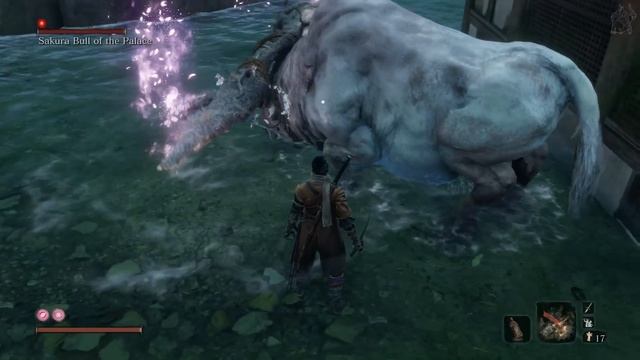 SEKIRO BOSS GUIDES - How To Easily Kill The Sakura Bull In 10 Seconds! смотреть онлайн