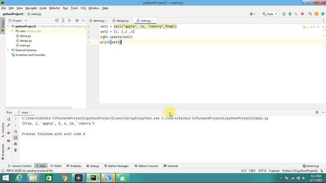 # 19 SET IN PYTHON смотреть онлайн