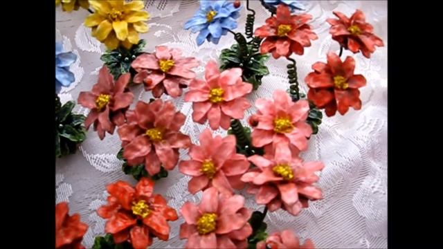 Цветы из шишек на 8 марта смотреть онлайн