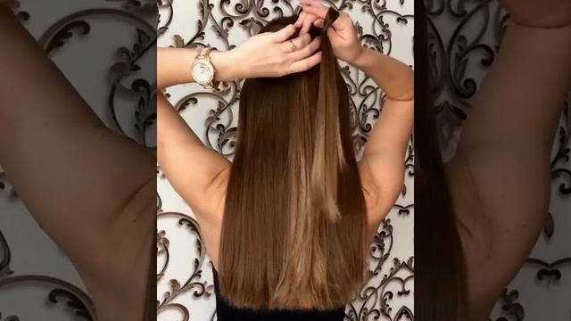 Как убрать передние пряди. Лёгкая и быстрая прическа за 3 минуты. Идея причёски смотреть онлайн