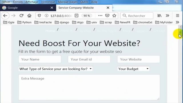 Djnago Installation Bootstrap Thème смотреть онлайн