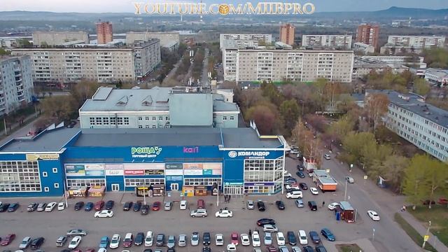 MIIB-DRON - Красноярск с высоты - Сквер Космонавтов - Роща смотреть онлайн