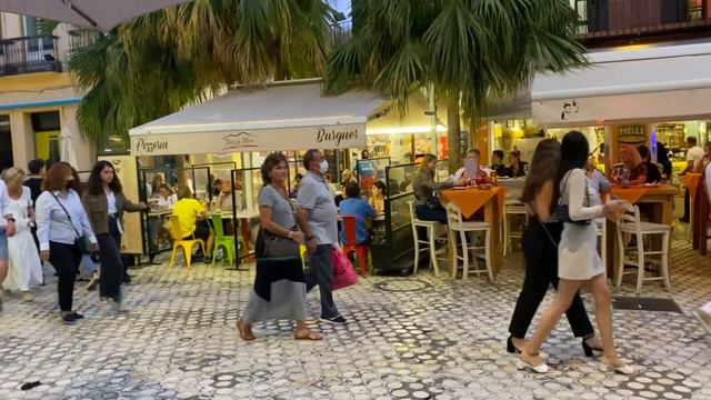 Вечерняя прогулка по испанской Малаге. Октябрь смотреть онлайн