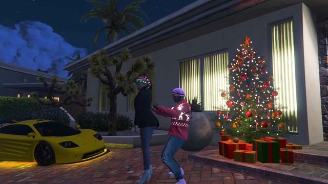 Танец возле новогодней елочки смотреть онлайн