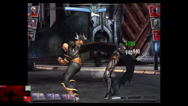 Injustice Gods Among Us iOS Red Son Green Lantern Challenge Battle 5 Expert смотреть онлайн