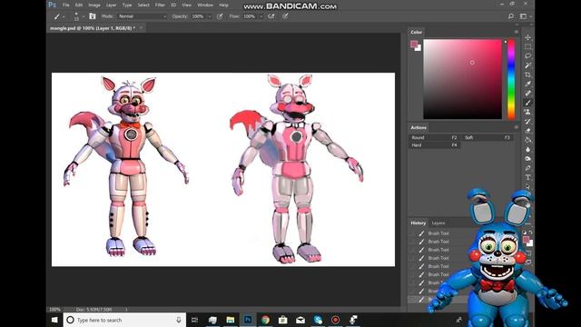как нарисовать #Мангл ? Mangle Drawing Tutorial #Mangle #FNAF смотреть онлайн