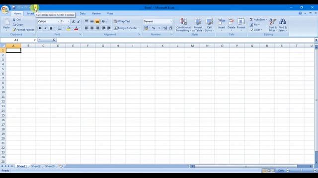 Class 5 | Ch-7 An Introduction Of MS Excel 2007 | Part-1