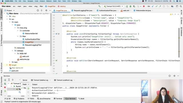 Java/Jakarta Filter - @WebFilter смотреть онлайн