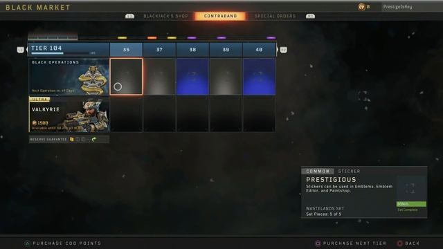 ANIMATED Outfits & ALL 100 Tiers (Operation Absolute Zero)
