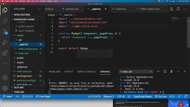 Just Coding - Membuat Landing Page Menggunakan Nextjs dan Tailwind Part 7 смотреть онлайн