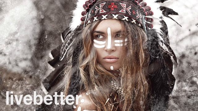 Música relajante nativa americana con sonidos de la naturaleza - Flauta de los nativos americanos смотреть онлайн