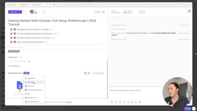 A Beginner's Guide To ClickUp in 2022 | ClickUp 2.0 Setup Tutorial смотреть онлайн