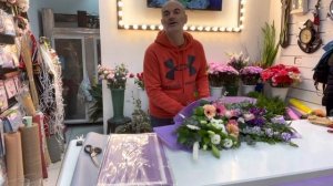 Как собрать каскадный букет и упаковать его красиво и модно.#bouquet#bouquetflowers #flowers