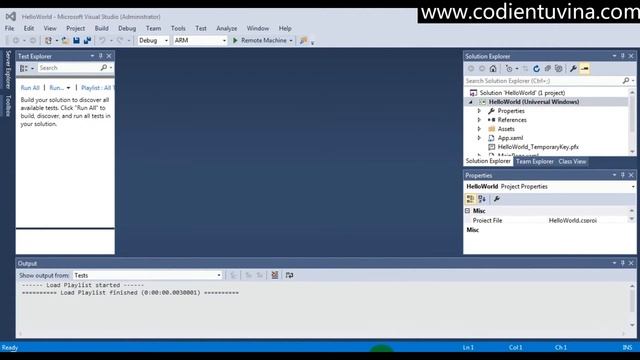 Sử dụng Raspberry Pi 2 phần 2: Visual Studio 2015 lập trình điều khiển - www.codientuvina.com смотреть онлайн