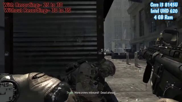 Call Of Duty Modern Walfare 3 On [I3 8145U, Intel UHD 620,4 GB Ram] смотреть онлайн