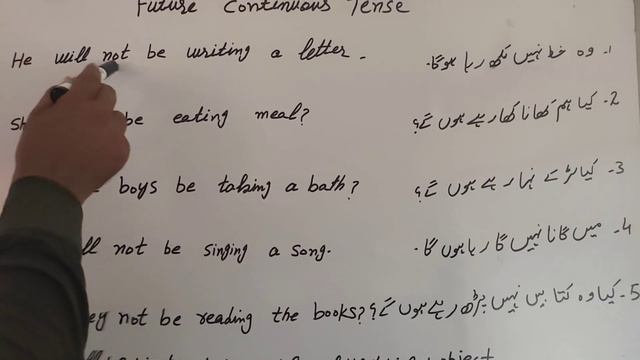 Future Continuous Tense|Negative & Interrogative Sentences|@Learn English #learnenglish #tense смотреть онлайн