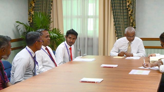 President Solih meets the Members of Kaafu Atoll Guraidhoo Island Council смотреть онлайн