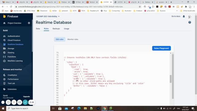 12COMP firebase rules part 2 смотреть онлайн