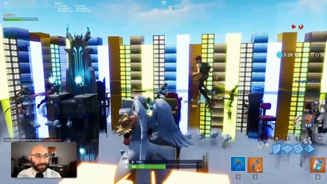 NEW! Fortnite Creative Musical Chairs! Code Inside | Swiftor смотреть онлайн