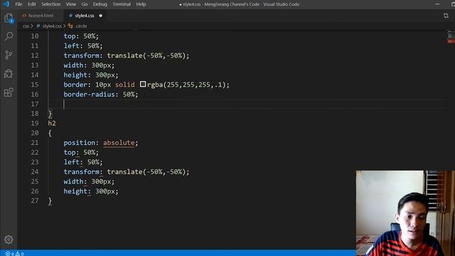 CSS Loader Animation | Khmer HTML CSS Tutorial | MengSreang Channel смотреть онлайн