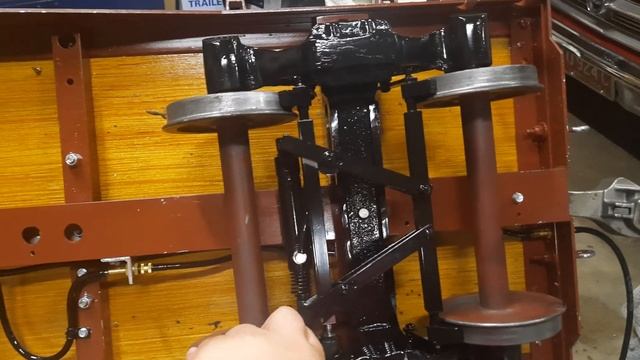 Titan Trains Air Brakes Setup, 7.5" Gauge 1/8 Scale Train смотреть онлайн