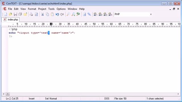Beginner PHP Tutorial - 10 - Output HTML Using echo print смотреть онлайн