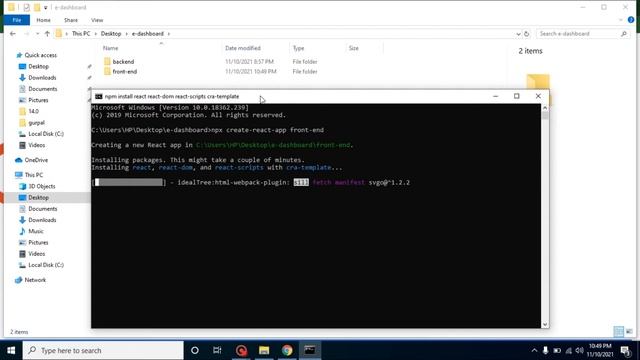 React and node js project # 3 Frontend Setup (react.js ) - MERN stack смотреть онлайн