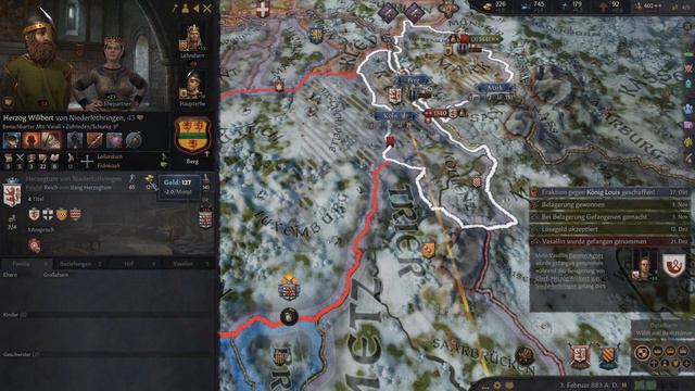 Wettlauf zum Kreuzzug - Let's Play Against Crusader Kings III (D | HD | Sehr Schwer) #4 смотреть онлайн