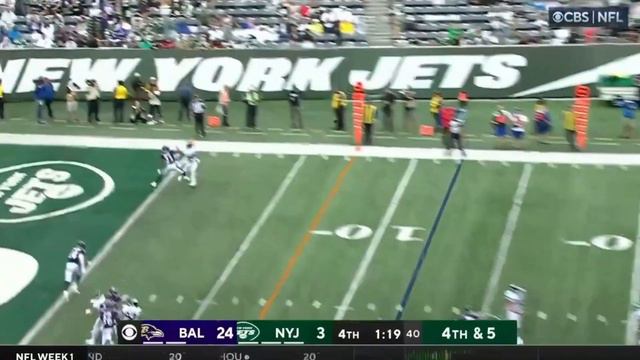 Kyle Fuller Scary Knee Injury | Ravens vs Jets смотреть онлайн
