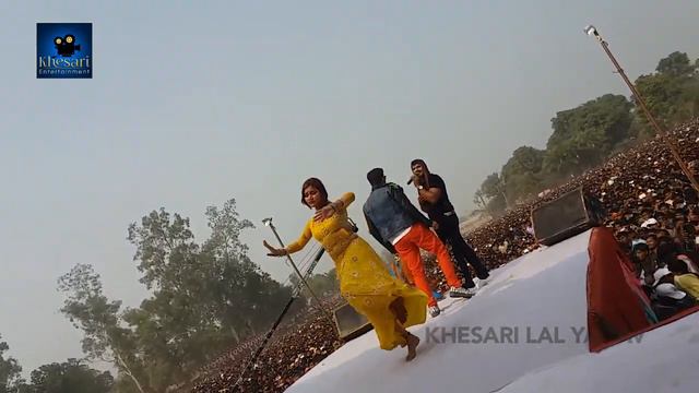Khesari Lal yadav & Ravi Kishan Live Dance Performance | 2017 смотреть онлайн
