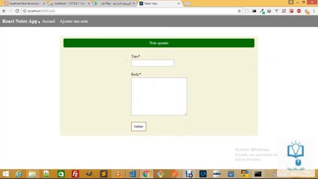 NOTES APP ب REACT JS & FIREBASE смотреть онлайн