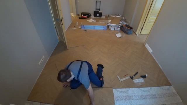 Ламинат quick step castle. Укладка ламината французская елка. смотреть онлайн