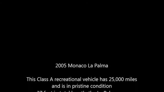 2005 Monaco La Palma Motorhome Class A in Sebastian, FL смотреть онлайн