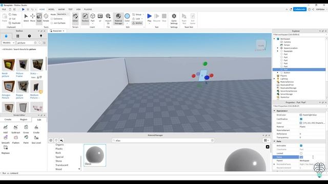 Roblox: CanCollide. Проходим сквозь стены. Делаем потайные двери. Прозрачные ловушки. смотреть онлайн