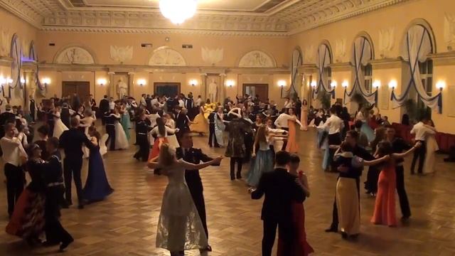 Татьянинский Покровский бал 2016 "Зимняя сказка" - Вальс-игра ''Незнакомка'' смотреть онлайн