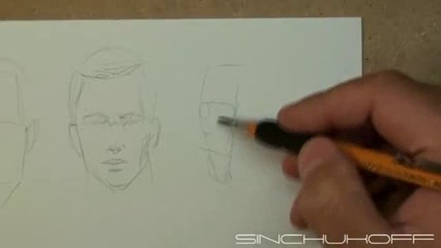Типичный Анимешник- Учимся рисовать форму головы смотреть онлайн